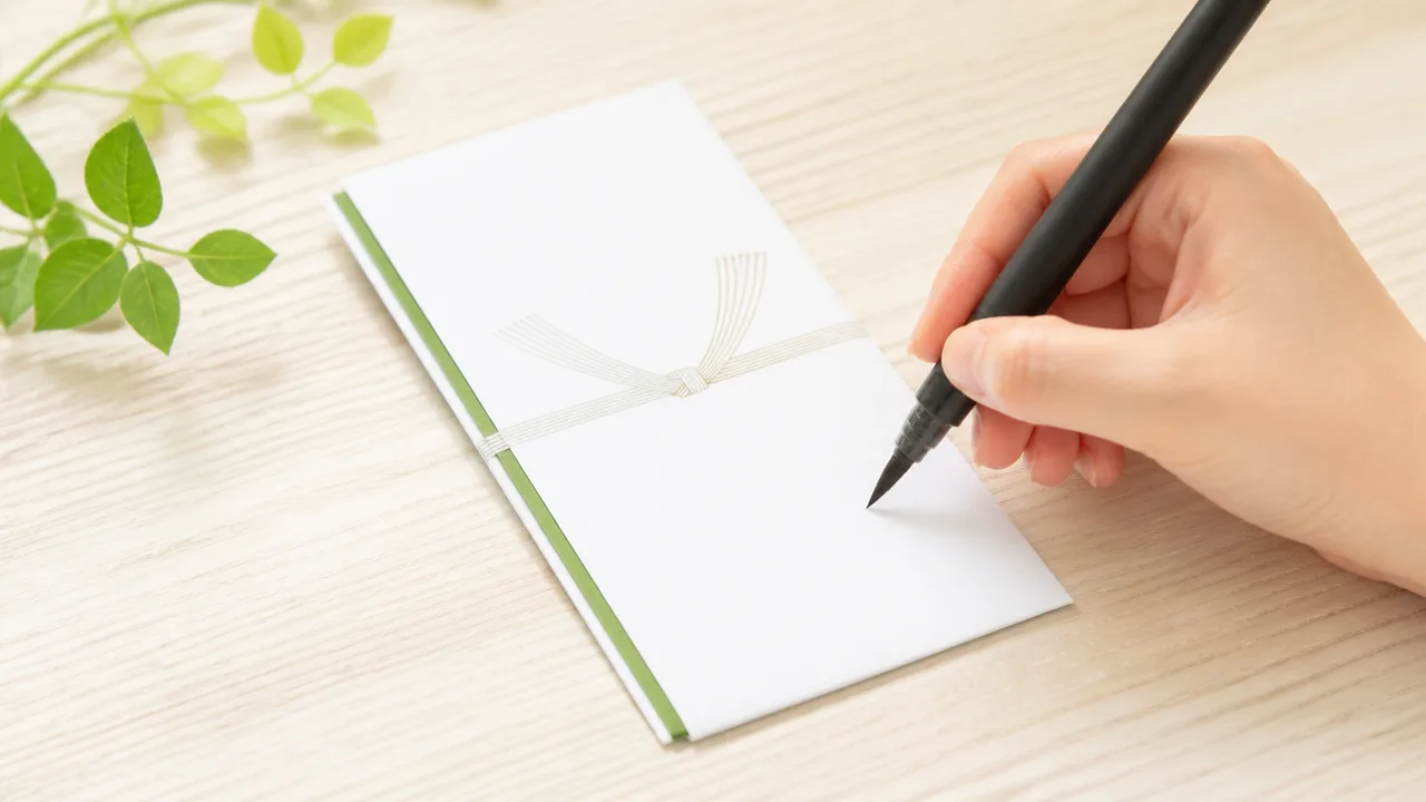 お見舞い封筒の名前の書き方は？個人・連名別にやさしく解説