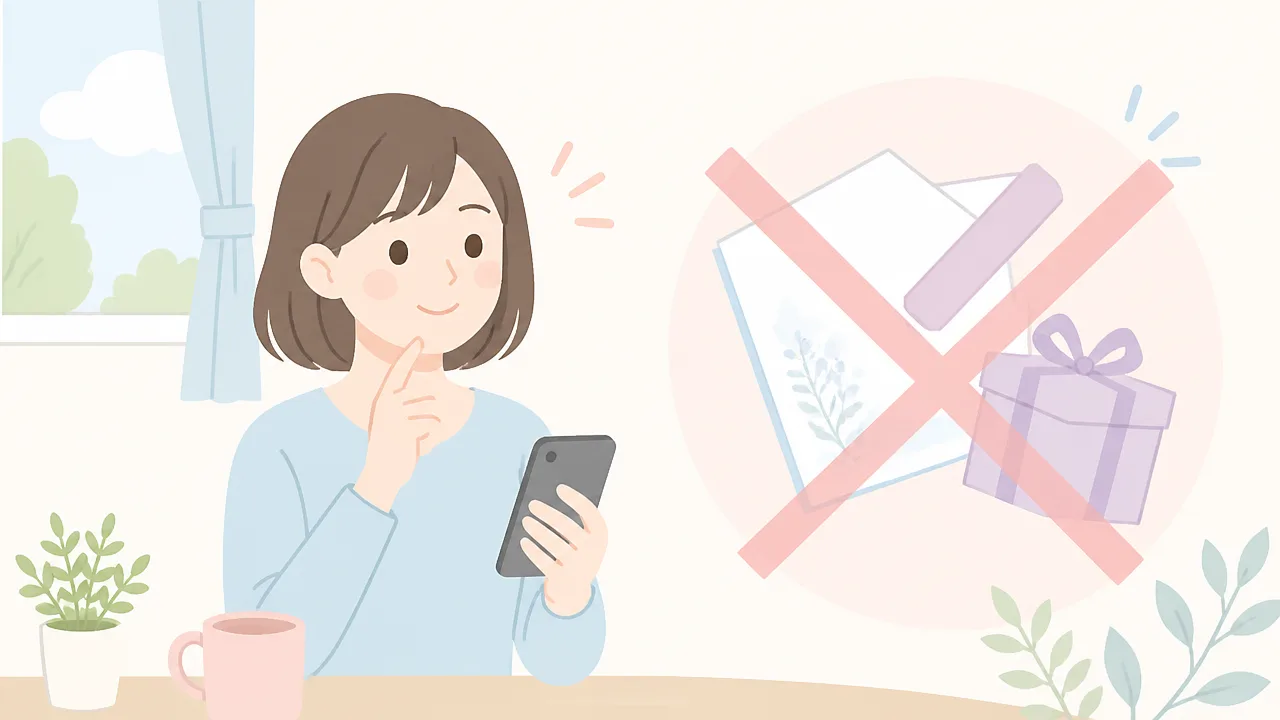 喪中はがきをもらったら友人へメールしてもいい？例文とマナー