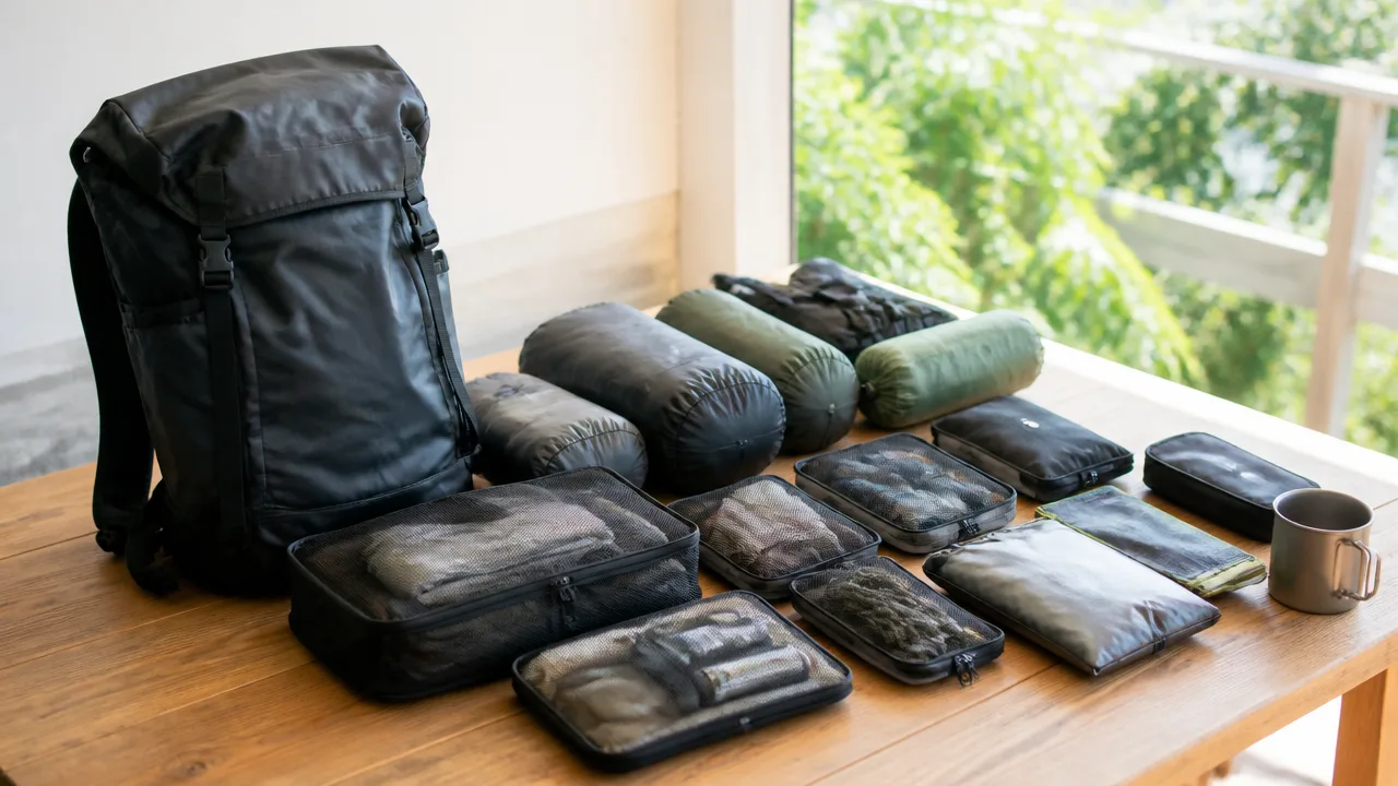 ソロキャンプの荷物を減らすコツ|身軽に楽しむ厳選術