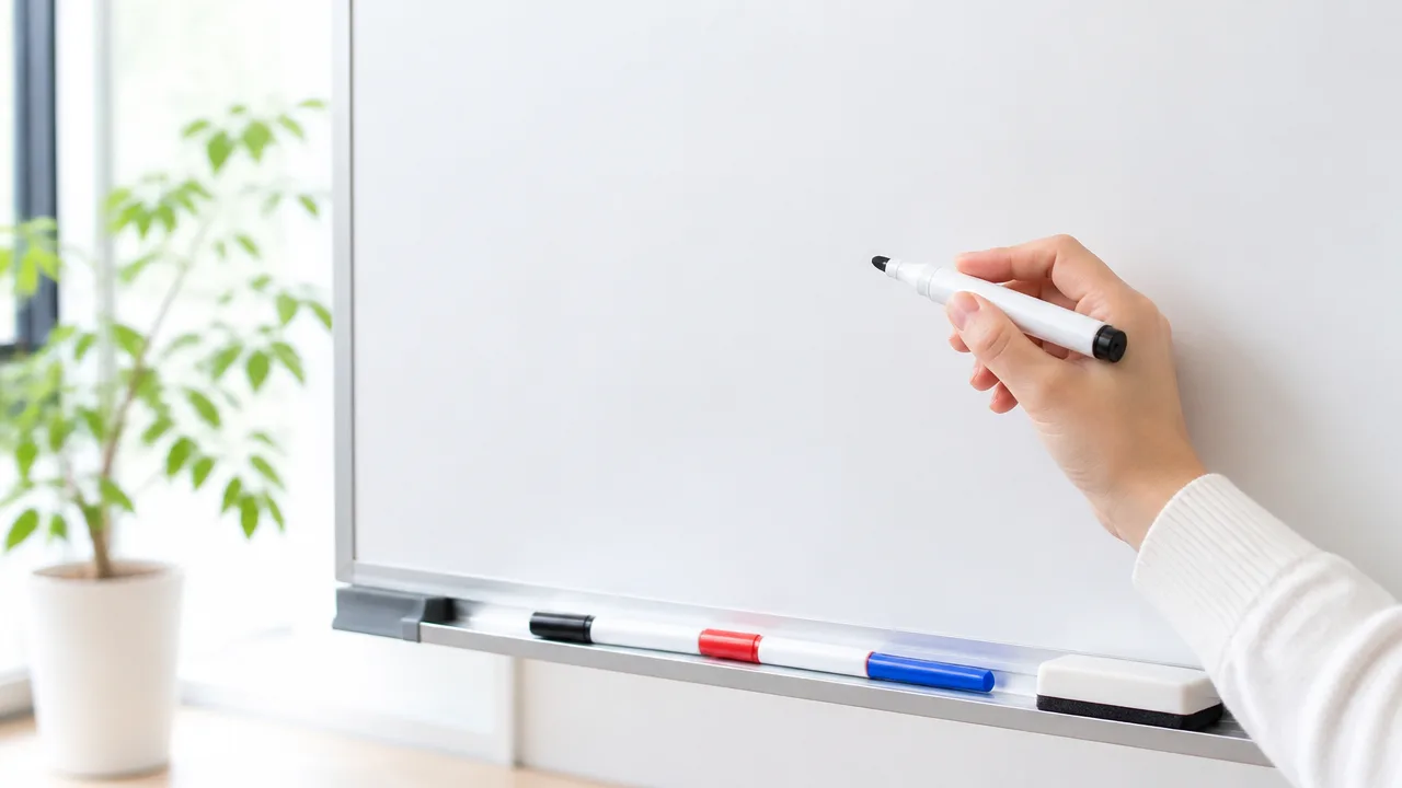 ホワイトボードマーカーの代用品は？身近な文具と選び方を解説