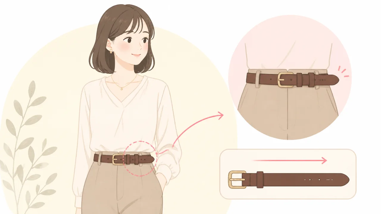 女性のベルトの向きはどっち?正しい通し方と見分け方を解説