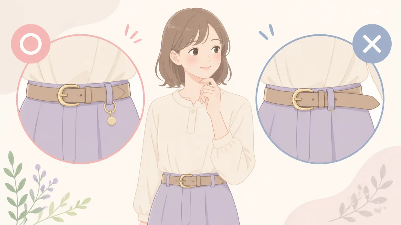 女性のベルトの向きはどっち?正しい通し方と見分け方を解説